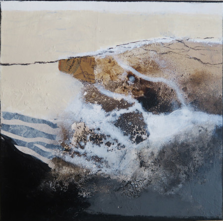 "OHNE TITEL"  MIXED MEDIA, Leinwand, 30x30